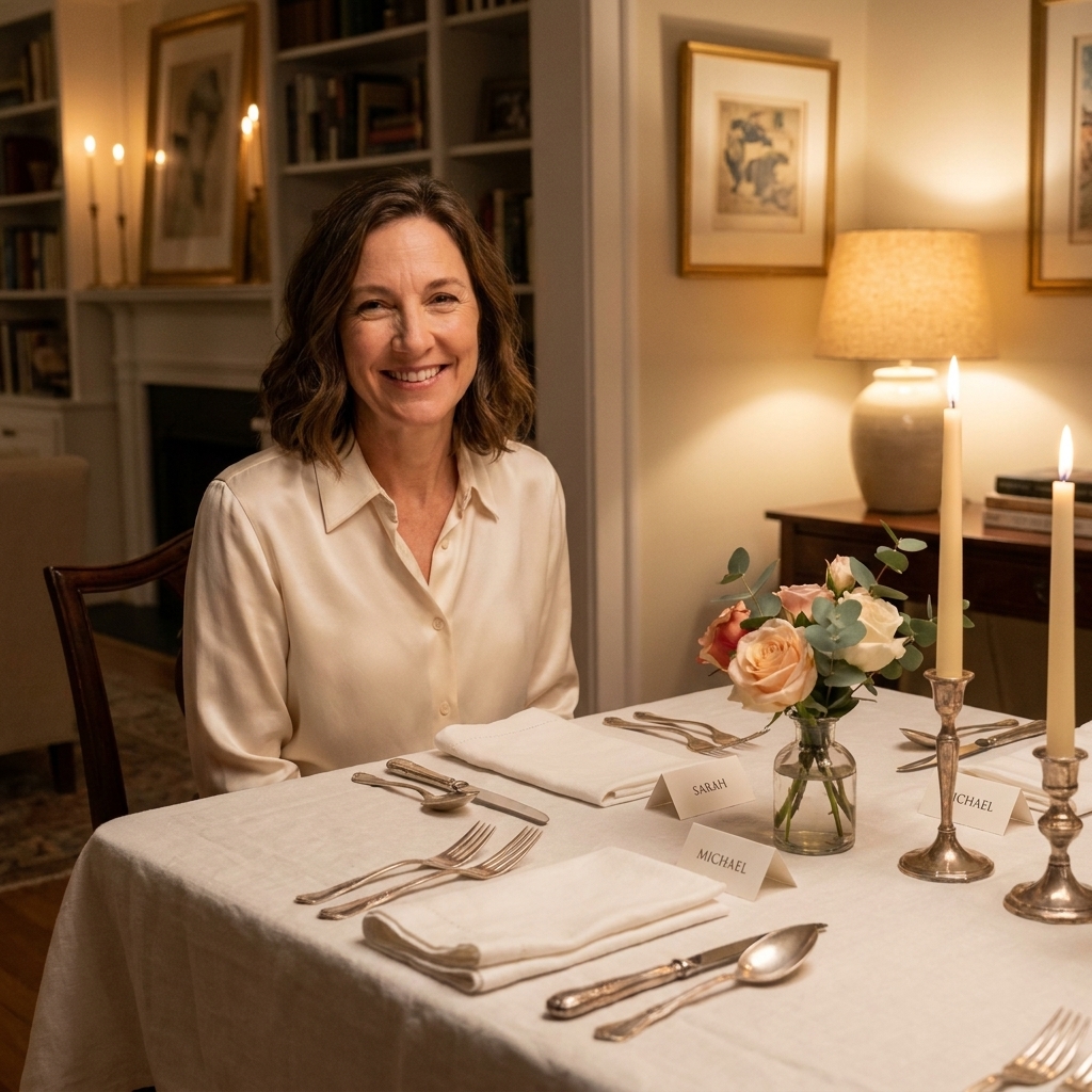 Surprise Anniversary Dinner Party