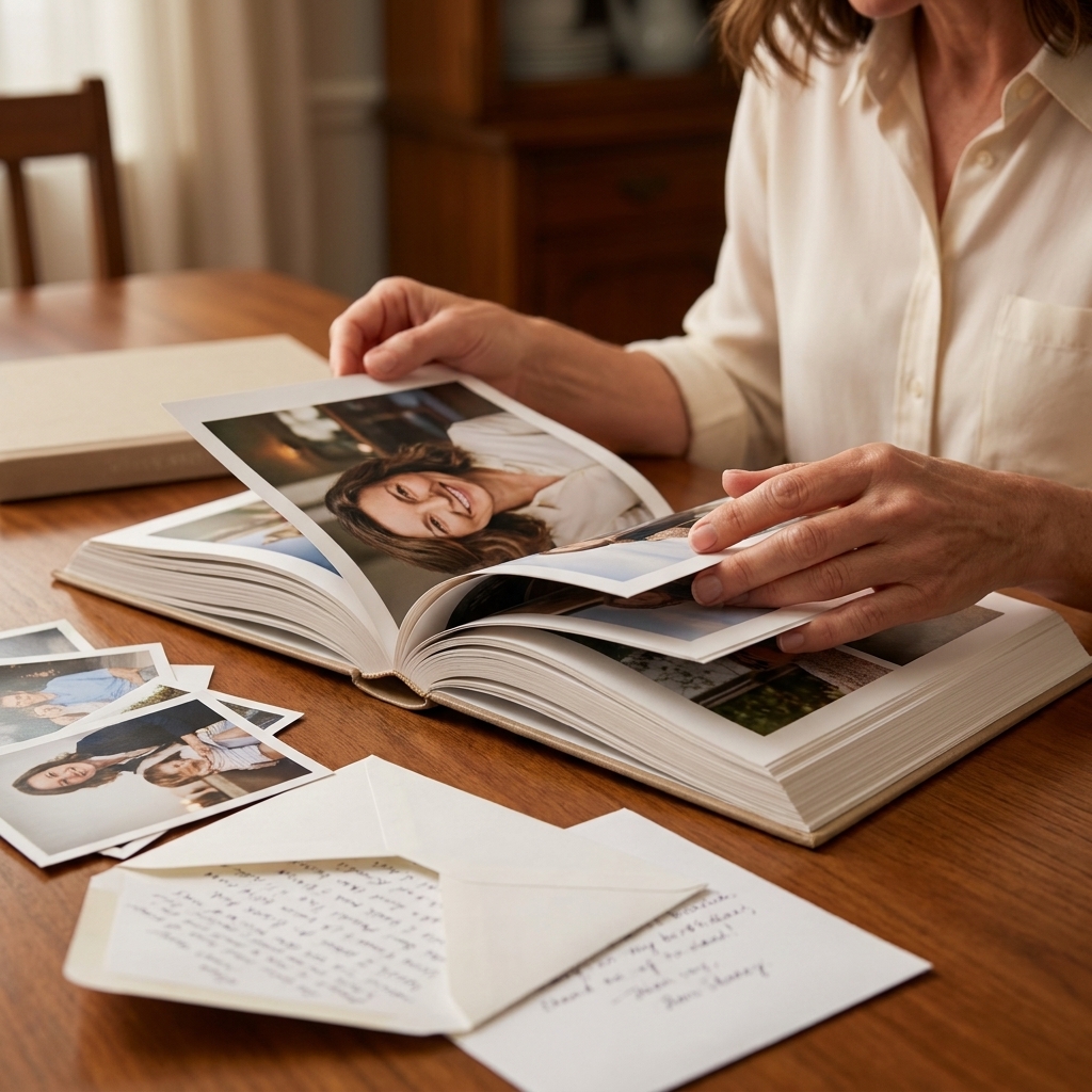 Collaborative Memory Book for a 60th Birthday