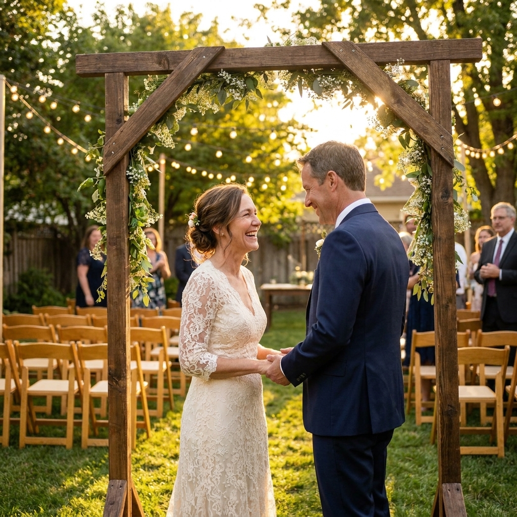 A $10,000 Backyard Wedding That Feels Like You